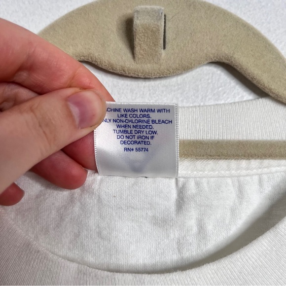 Vintage Single Stitch Tee Embroidered San Diego Front Graphic Size Large - Picture 4 of 7